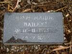 BAILEY Joan Maude 1913-1992