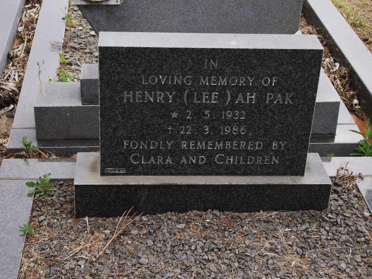 AH PAK Henry 1932-1986