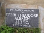 ALBRISH Felix Theodore 1934-2006