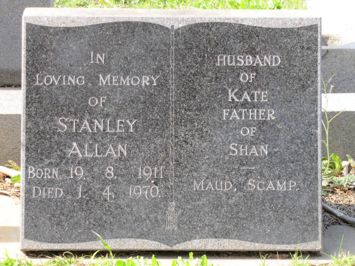 ALLAN Stanley 1911-1970