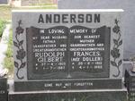 ANDERSON Rudolph Gilbert 1909-1983 & Frances DOLLER 1912-1992