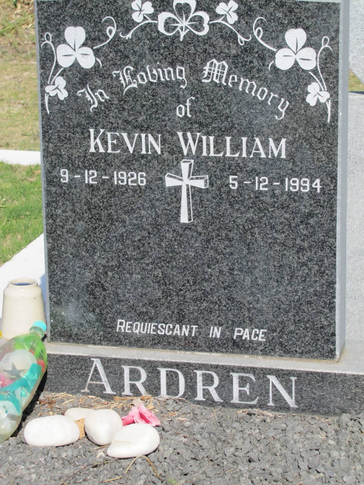 ARDREN Kevin William 1926-1994