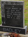 BAGLEY Joyce Angelia 1927-1972