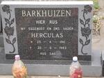 BARKHUIZEN Herculas 1911-1983