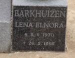 BARKHUIZEN Lena Elnora 1930-1996