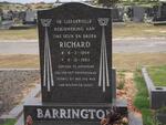 BARRINGTON Richard 1964-1983