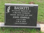BASKITI John Zimkile 1958-2004