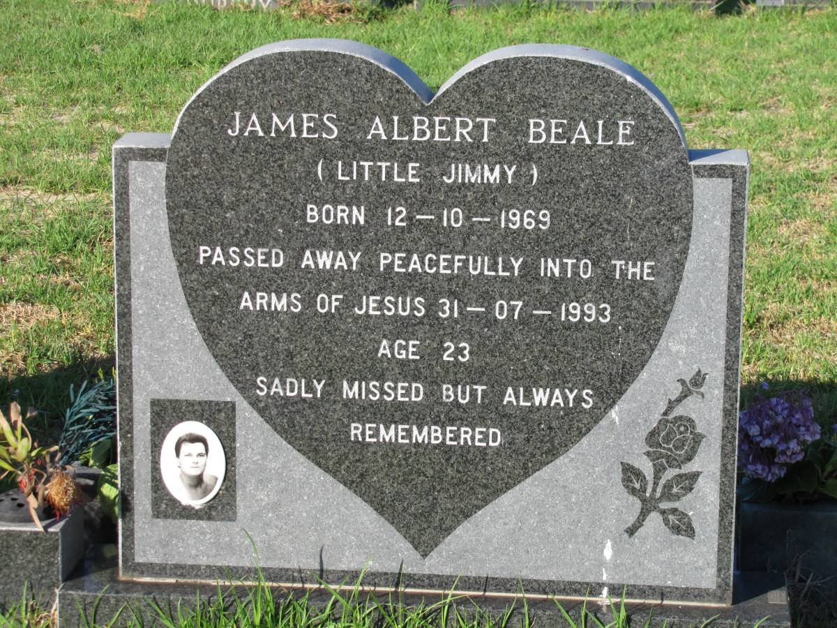 BEALE James Albert 1969-1993