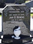 BENEKE Jan D. 1904-1979