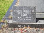 BIRCH Anne 1900-1990