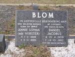 BLOM  Daniel Jacobus 1908-1983 & Annie Sophia VORSTER 1909-1998
