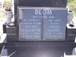 BLOM Louis Daniel 1939-2004 & Helen Elizabeth 1944-1999