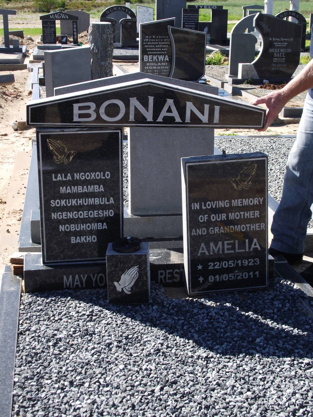 BONANI Amelia 1923-2011