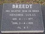 BREEDT Hendrik Lukas 1977-1995