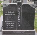 BREYTENBACH Emmanuel 1978-2005
