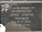BROOKER Jessie Jamina -1966