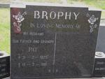 BROPHY Pat 1923-1981
