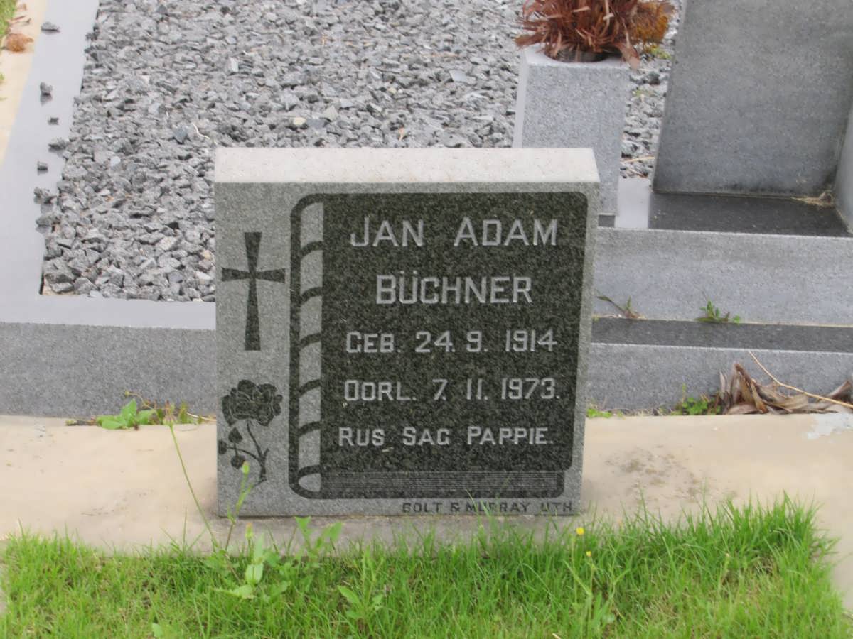 BUCHNER Jan Adam 1914-1973