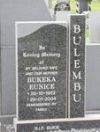 BULEMBU Bukeka Eunice 1952-2004