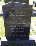 BURCHELL Andrew Charles 1891-1973 & Lucy Reinetta 1906-1998