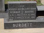 BURDETT Norman 1920-1978 :: BURDETT Marina 1959-1992