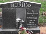 BURJINS Janet Ruth 1934-2006