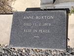 BUXTON Anne -1978