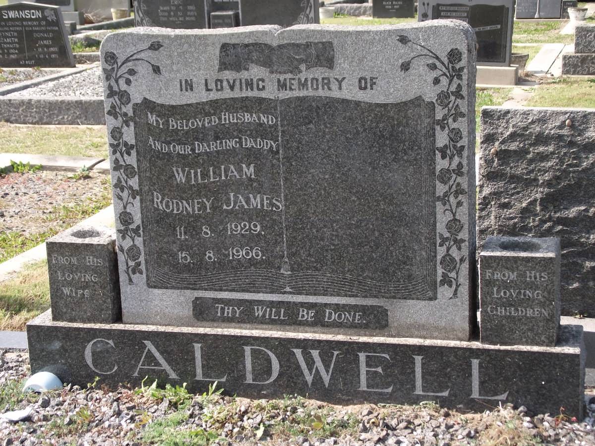 CALDWELL William Rodney James 1929-1966