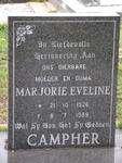 CAMPHER Marjorie Eveline 1926-1989
