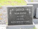 CARRICK Thelma Beatrice 1907-1973