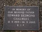 CHALMERS Edward Desmond 1929-2005