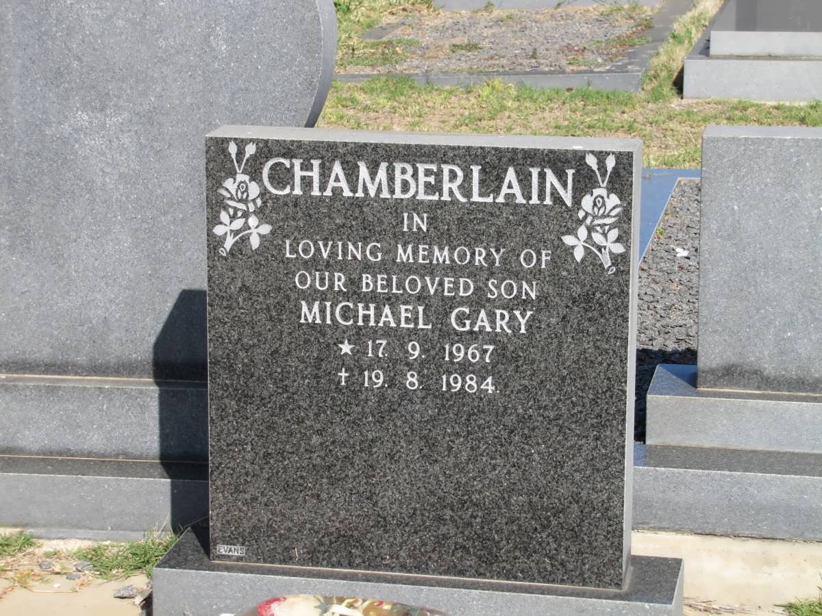 CHAMBERLAIN Michael Gary 1967-1984
