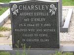 CHARSLEY Audrey Estelle nee O'EHLEY 1944-1980