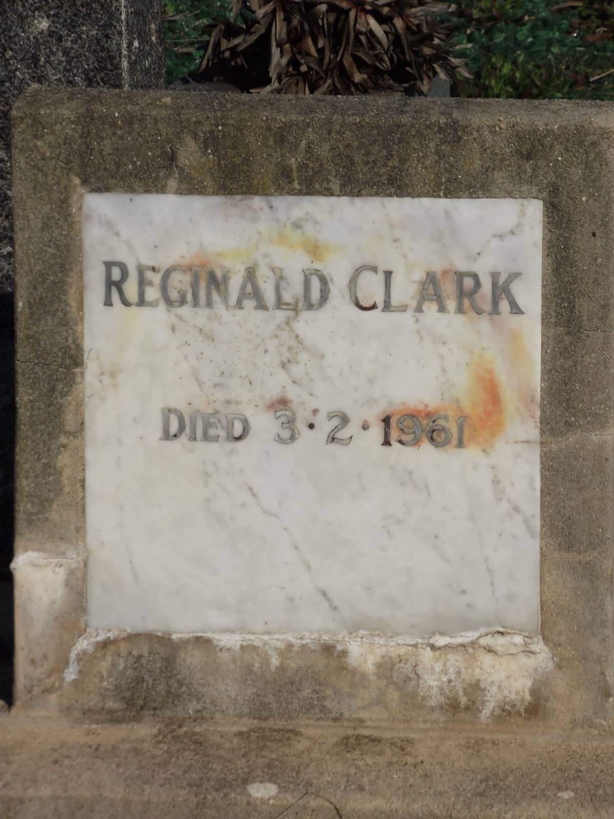 CLARK Reginald -1961