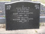 COATES William Cecil 1896-1977 & Daisy Violet 1900-1969
