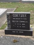 COETZEE Hester Cornelia 1898-1975