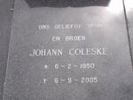 COLESKE Johann 1950-2005