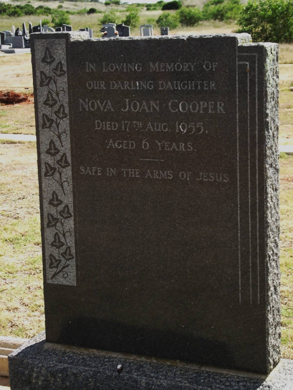 COOPER Nova Joan -1955