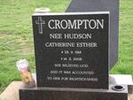 CROMPTON Catherine Esther nee HUDSON 1914-2008