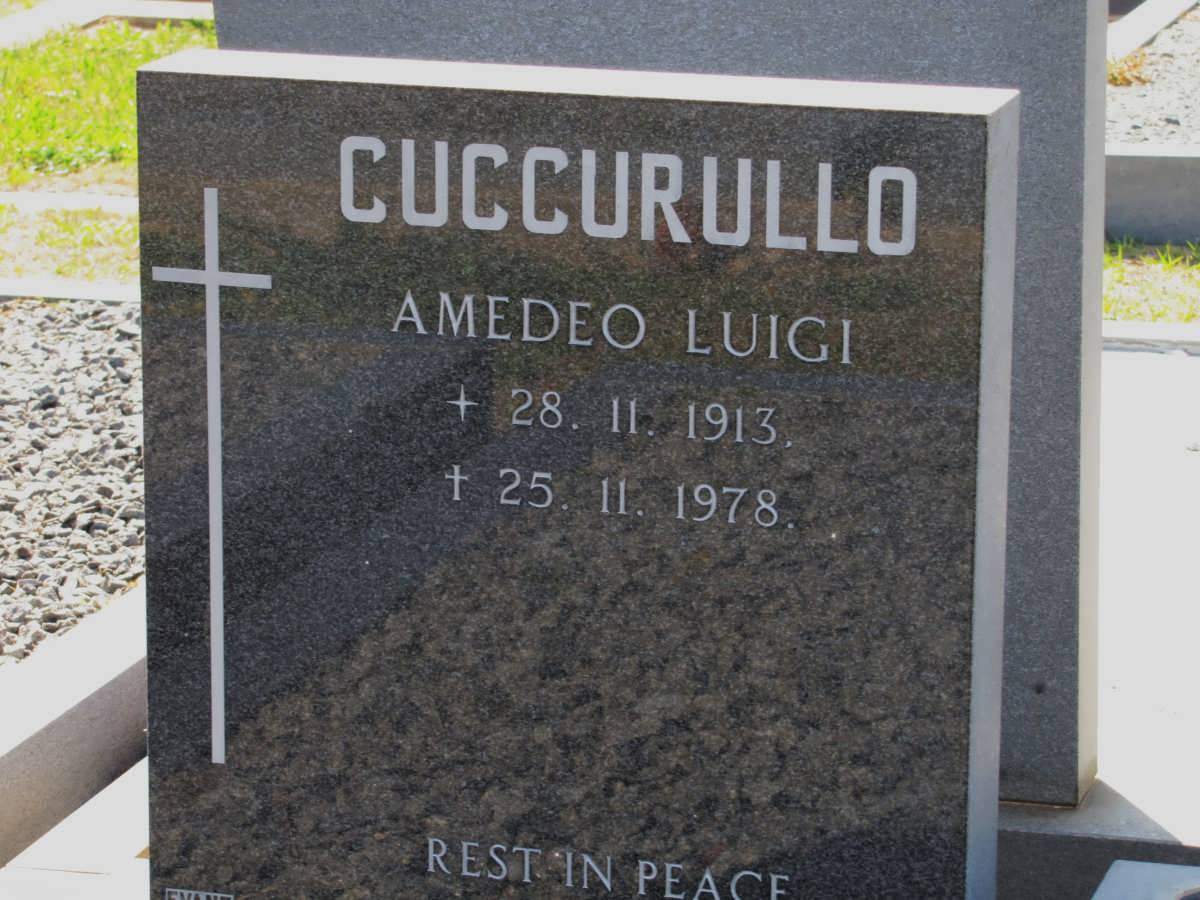CUCCURULLO Amedeo Luigi 1913-1978