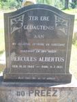 PREEZ Hercules Albertus, du 1905-1951