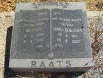 RAATS Wessel 1904-1970 & Maria Dorothea 1913-2002