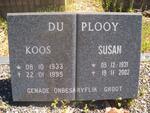 PLOOY Koos, du 1933-1995 & Susan 1931-2002