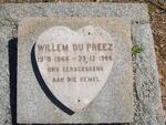 PREEZ Willem, du 1966-1966
