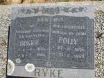 RYKE Dokkie 1895-1966 & Polly 1896-1969