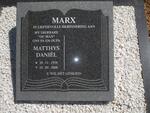 MARX Matthys Daniel 1928-2008