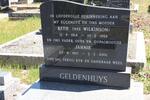 GELDENHUYS Jannie 1913-2001 & Reth WILKINSON 1914-1986