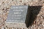 GERMISHUYS Johanna Maria 1906-1992
