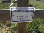 SOLOMONS Johannes 1935-2011