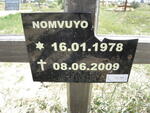 NOMVUYO 1978-2009
